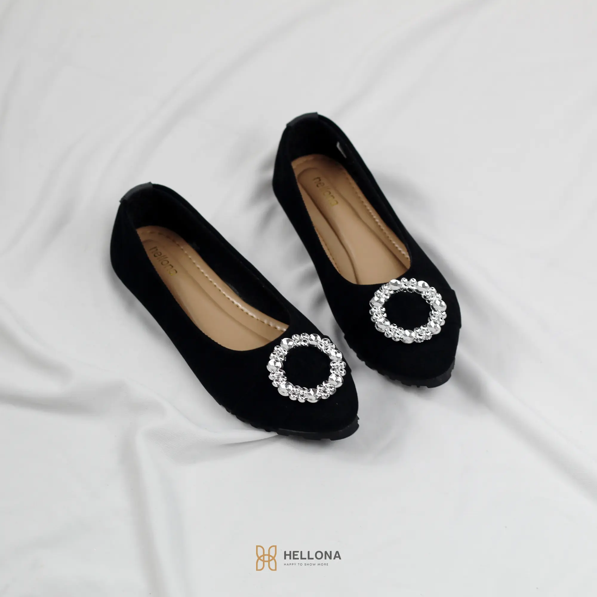 Hellona Kids Anika Flatshoes Anak Perempuan Lucu Sol Karet