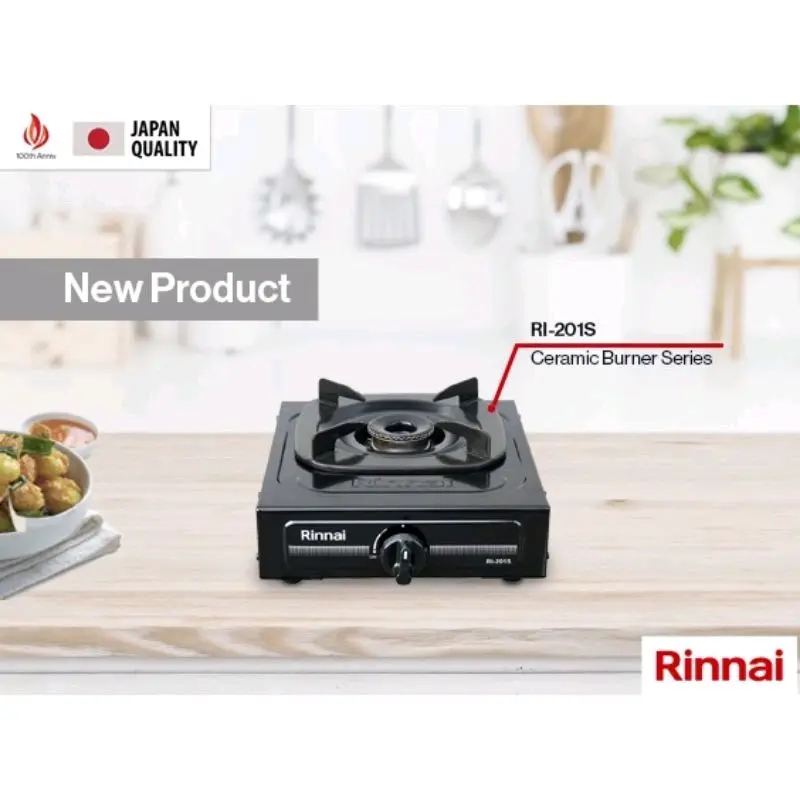 Kompor Gas Rinnai 1 Tungku RI-201S