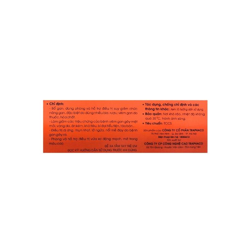 Boganic - Hỗ trợ giải độc gan Hộp 5 vỉ x 20 viên 3