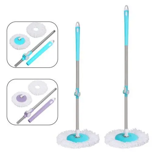 REFILL TONGKAT HANDLE + KAIN SPIN MOP/ TONGKAT DAN KAIN PEL CADANGAN/ HANDLE + REFILL SPIN MOP