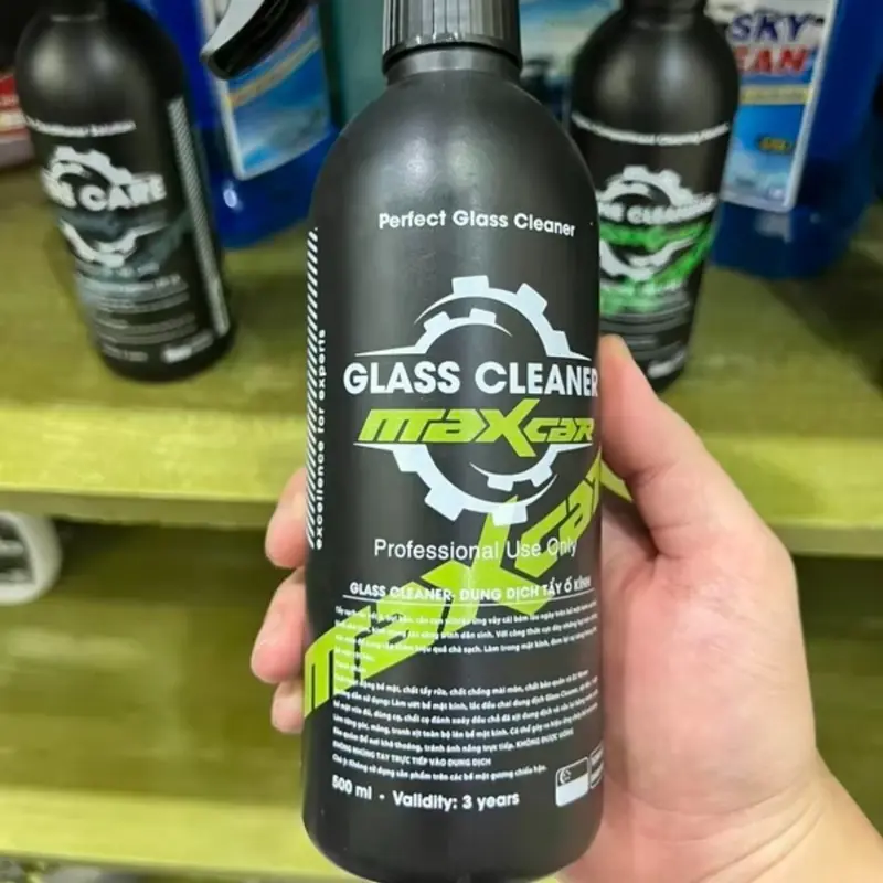 Dung dịch tẩy ố kính và cặn canxi Glass Cleaner Maxcar 500ml - SHC Group 4