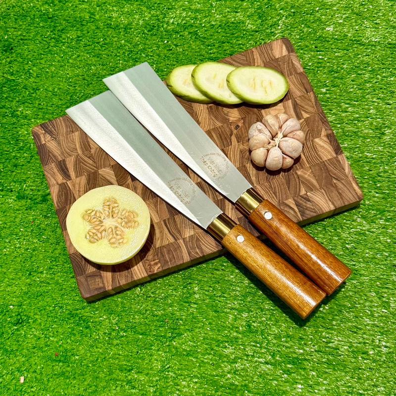Combo 2 Dao Thái Thịt Gọt Trái Cây Làm Bằng Thép 420J2 Không Rỉ Sét 0