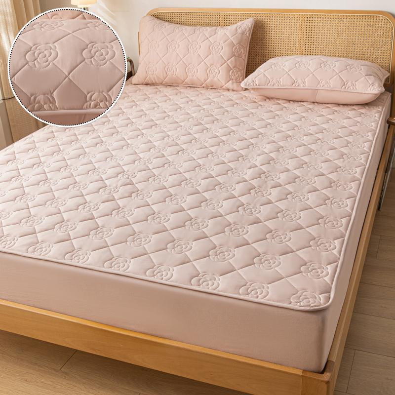 Product Introduction of Waterproof Jacquard Mattress Cover Pad Protector Breathable Durable Fitted Sheet Latex Mat Double Thicken Bed Cover180/220x200cm 27
