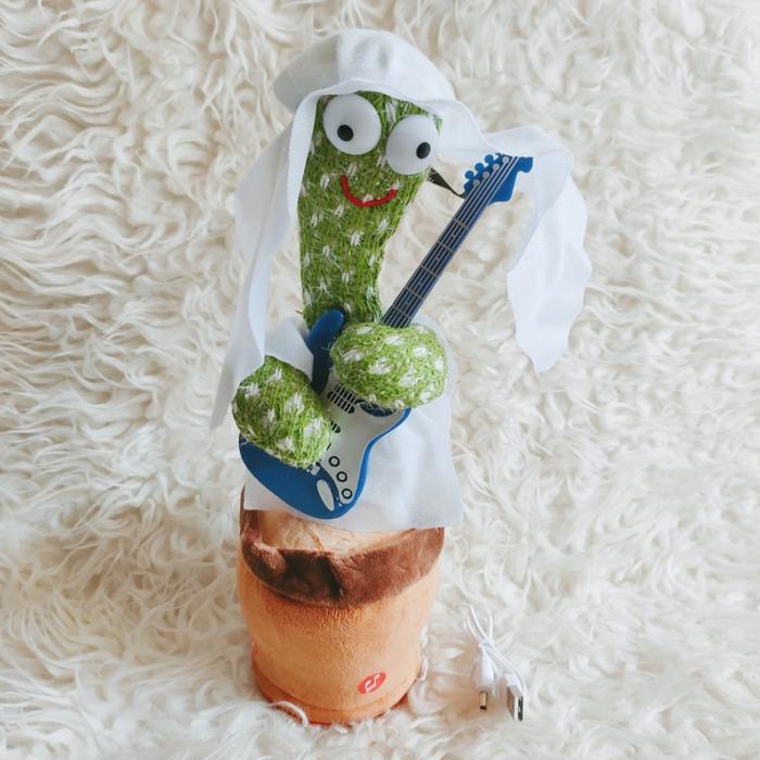 Gambar boneka kaktus goyang peniru suara cactus dancing toy joget tiktok vral - POLOS-NO BATREI dari Paffie Shop Grosir Kota Surabaya 4 Tokopedia