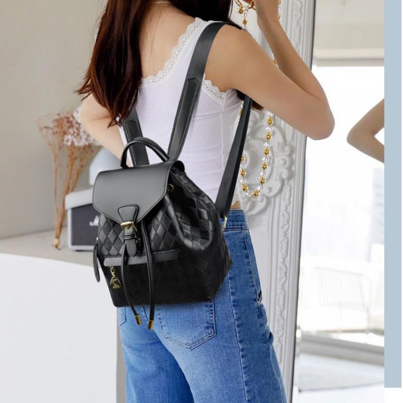 Balo girl phố phong cách hàn quốc cao cấp cực sang chảnh dễ thương đi chơi Đeo Vai Backpack balo  size 25 6