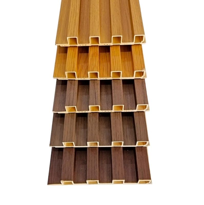 PROMO BELI 10BTG GRATIS LEM SEALANT l WALLPANEL 3D WPC FLUTED WOOD PANEL PANJANG 2.9M 4