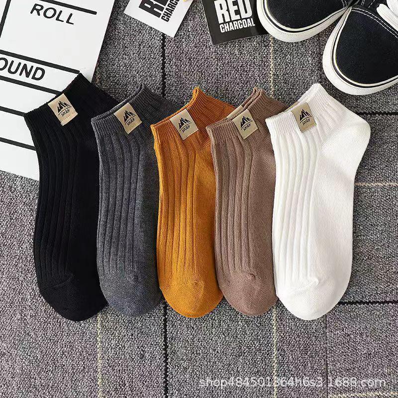 Product Introduction of Tất Nam Nữ, Ngắn, Đen Trắng, Thích Hợp Cho Mùa Hè, Thoáng Khí, Thấm Hút Mồ Hôi, Khử Mùi, Màu Trơn Chống Mài Mòn 4
