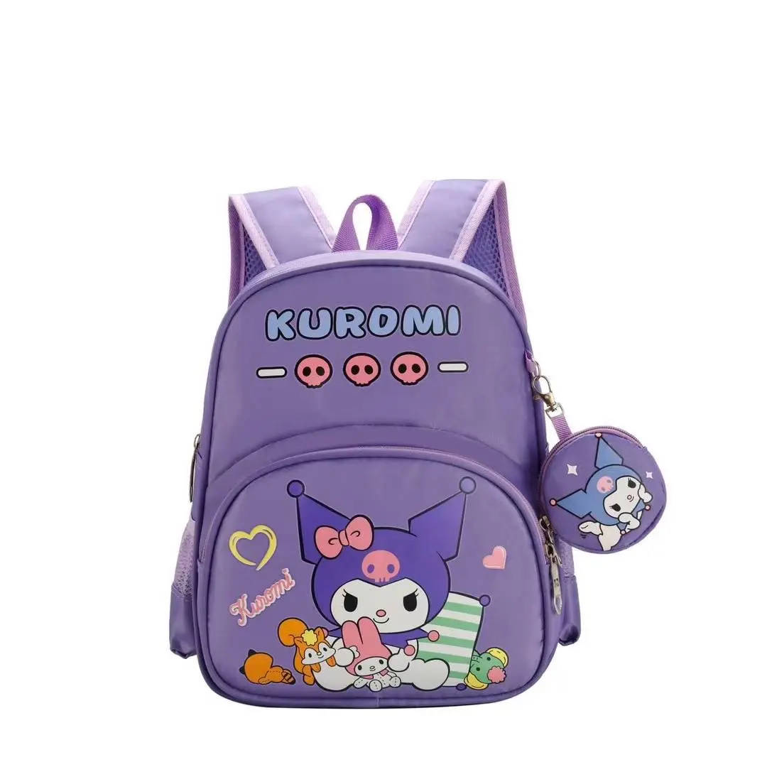 13inches 32X27X15CM Kuromi School Bag Cartoon 3D  Character Kids boy and girls Backpack Bag B8136#