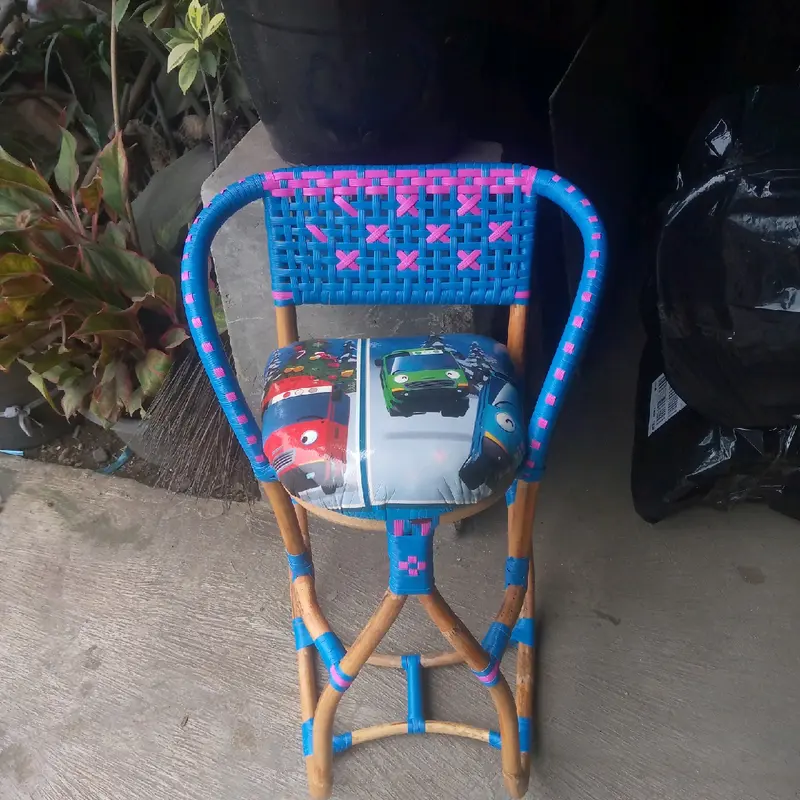 Kursi Boncengan Motor Matic Biasa untuk Anak dan Balita Furniture Tokoh Gendongan Bayi Ransel Rotan CL Anak-Anak gendongan  bayi 4