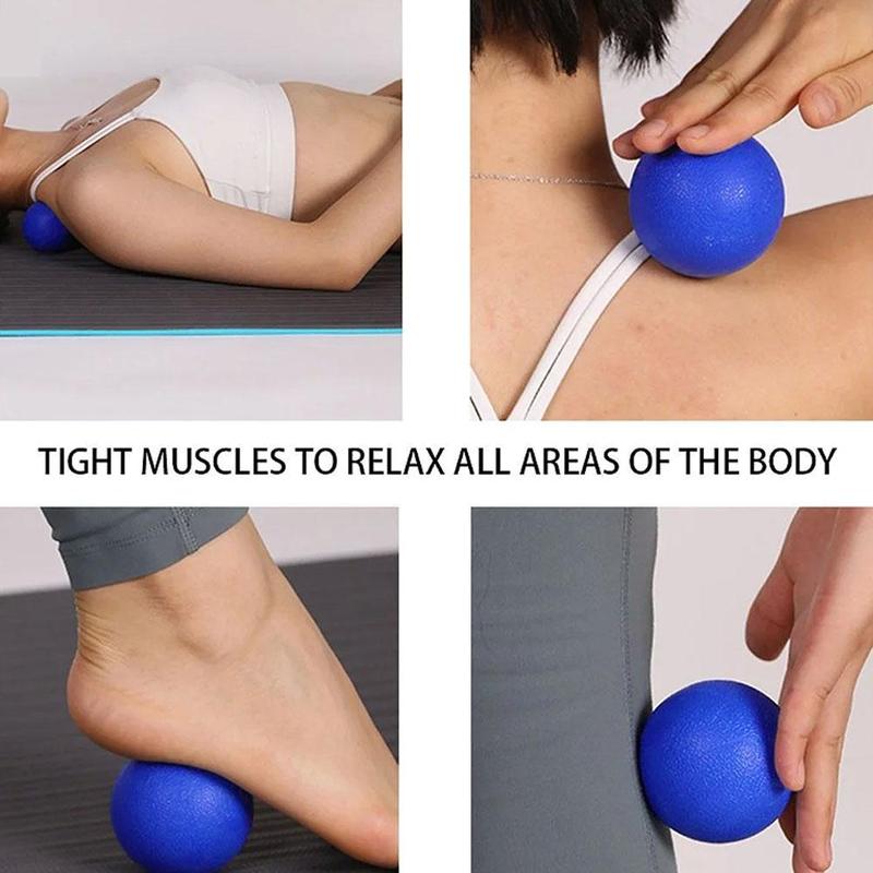 Product Introduction of TPE Fascia Ball Lacrosse Muscle Relaxation Exercise Sports Fitness Yoga Peanut Massage Ball 22