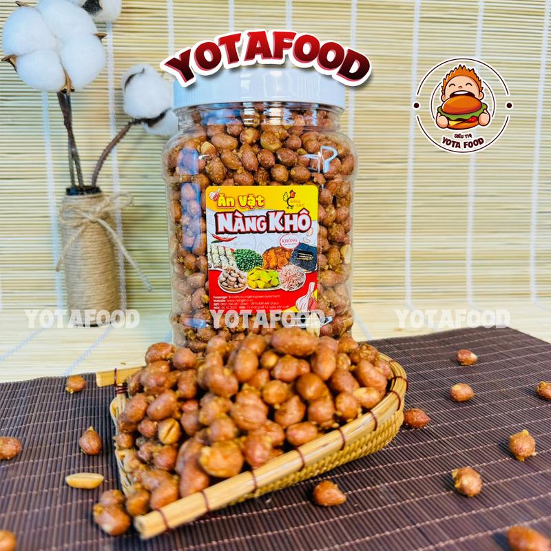 1Kg Đậu phộng cháy tỏi loại 1 siêu ngon | Yotafood