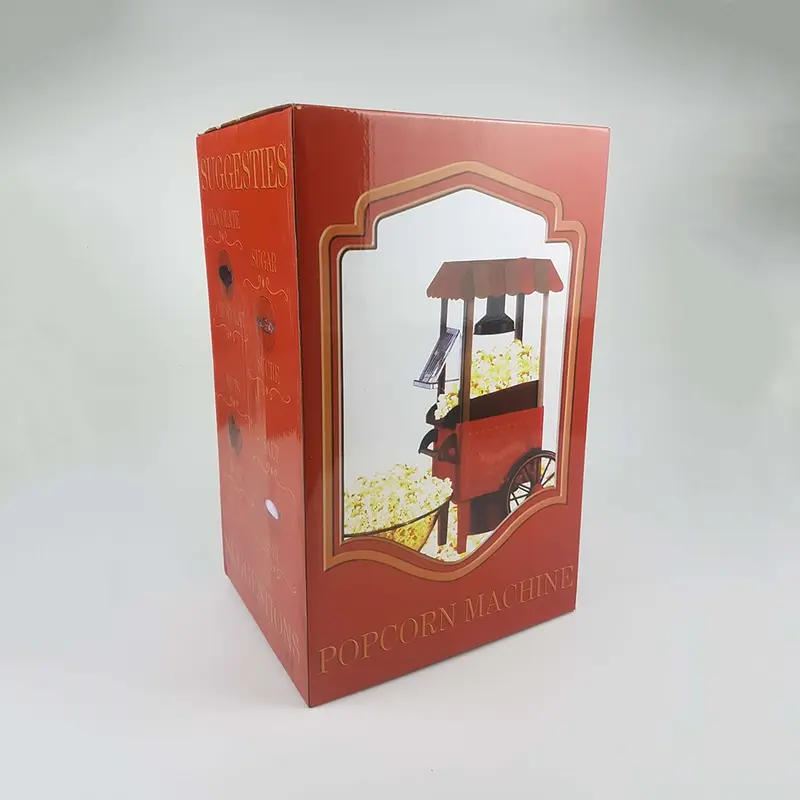 Popcron | Mesin Popcron Mini |  Mesin Carnival Electric Popcorn Maker Hot Air Corn Machine 1200W - MP-2800 - Red 8