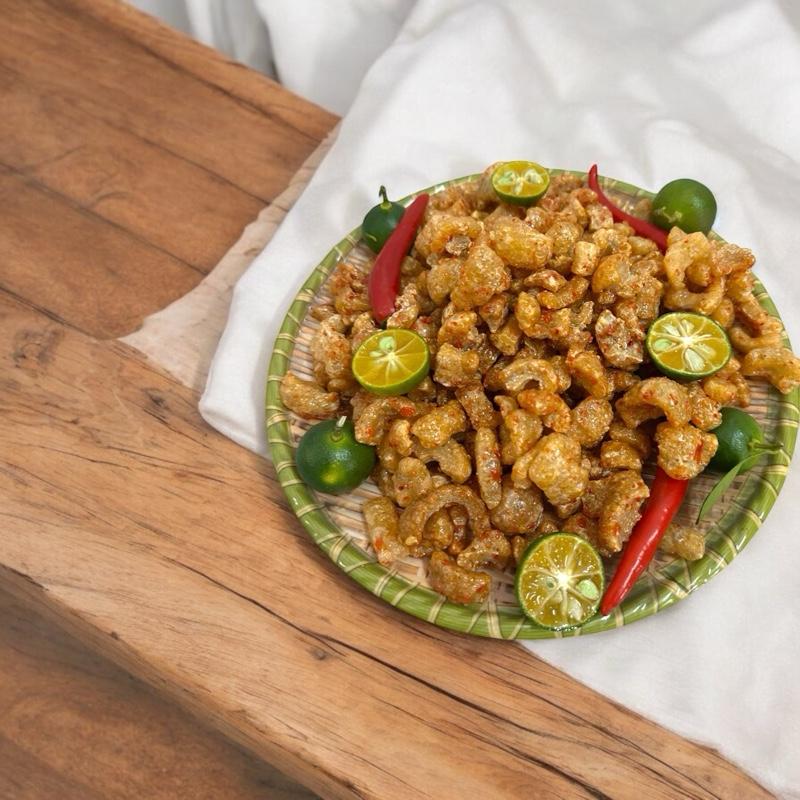ComBo 3 Hũ Tóp Mỡ Rim Mắm Tỏi [Loại I Không Dầu] Tặng 1 Sốt Tắc - Hũ 180Gram - Ăn Vặt- Food 4
