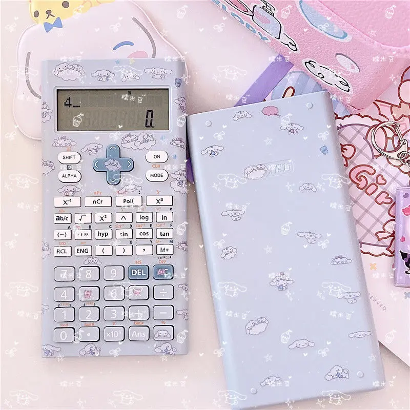 Máy Tính Chức Năng Khoa Học, Clow M Melody Cinnamoroll Babycinnamoroll, Thích Hợp Cho Học Sinh Tiểu Học Và Trung Học, Máy Tính Thi Số Học, Thiết Kế Mới Dễ Thương 3