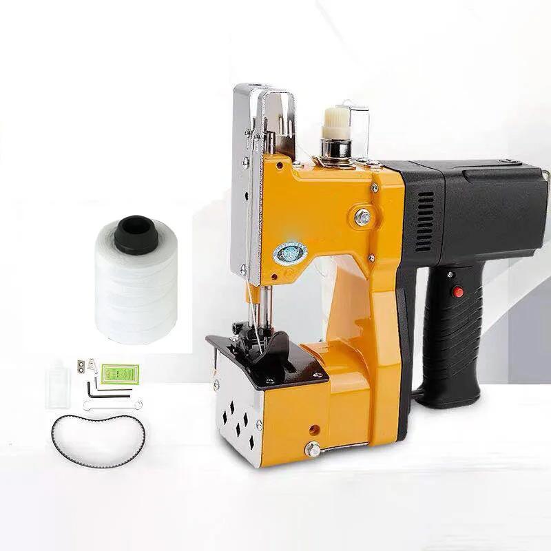  Máy Khâu Bao Cầm Tay Mini ABG Có Bình Dầu Chạy Pin Kèm Bộ Sạc 