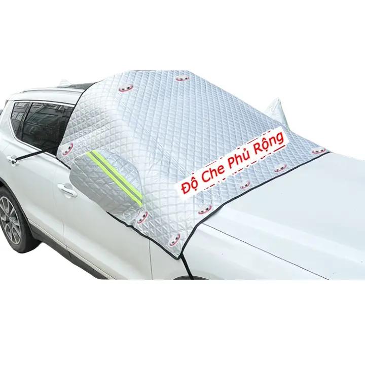 Che Kính Lái Ô Tô , Tấm Bạt Che Nắng Kính Lái Ô Tô 5 Lớp Cao Cấp Cách Nhiệt Chống Nóng Có Chụp Gương Phản Quang phủ xe ô tô batchenango to chắn tam channang