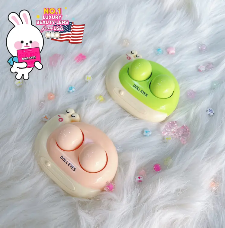 Luxury lens DOLL EYES - Máy giặt lens ốc sên cute phô mai que