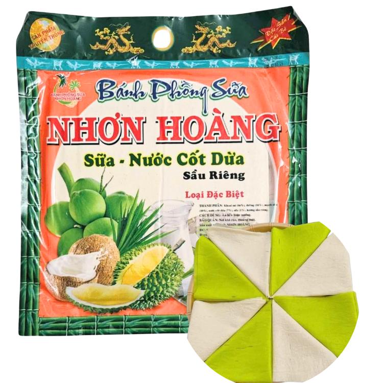 Bánh phồng sữa khoai mì - bánh tráng sữa nước cốt dừa đặc sản miền Tây thơm ngon