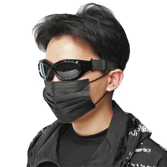 Kacamata Olahraga Polarized UV Protection Desain Bulat dengan Strap Adjustable Anti Angin dan Debu Material Polikarbonat Sesuai Gambar 2