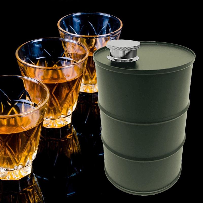 Product Introduction of Personality Stainless Steel Kettle Creative Hip Flask 4