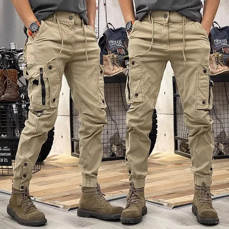 Seluar Potongan Kasual, Slim Fit, Ketibaan Baru Musim Panas, Gaya Korea, Trendi dan Serba guna, Sesuai untuk Sukan dan Pakaian Kasual, Seluar Potongan Lelaki