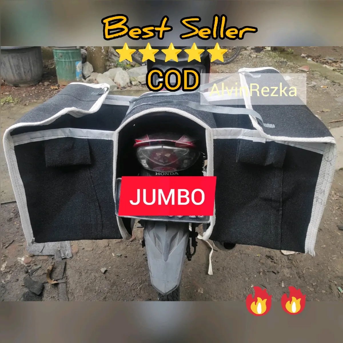 Tas bronjong motor tas kandek tas serbaguna tas pasar Accessories