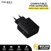 Gambar Charger adaptor Compatible For Samsung Fast Charging New Model 45 Watt Type-C Port - Hitam dari Toleda Indonesia Kota Tangerang 2 Tokopedia