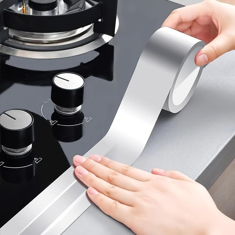 Tear-resistant Aluminum Foil Tape, High Temperature Gap Sealing, Self-adhesive, Oil-proof Sticker 5