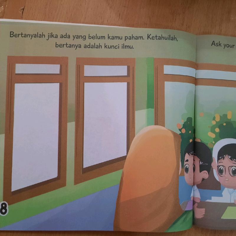 Isi 6 Buku - Seri Adab Anak Muslim - LM 7