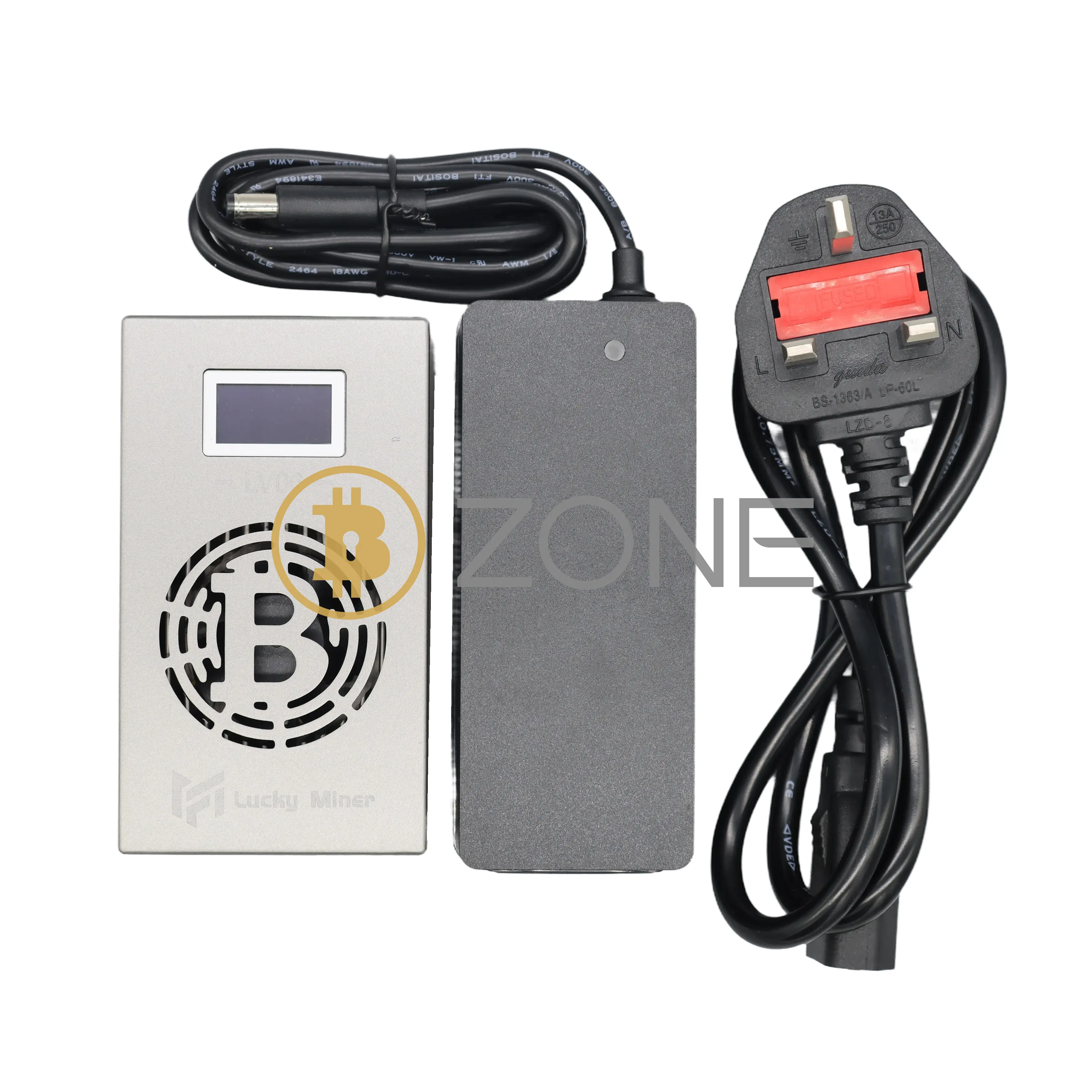 Bitcoin Miner Lucky Miner LV06 500GH/S SHA256 BM1366 13W BTC BCH BSV DGB SOLO ASIC Mining Lotto Miner Silent Miner Machine