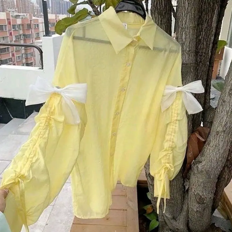 LUNE - Kemeja Pita Semi Transparan Outer 4