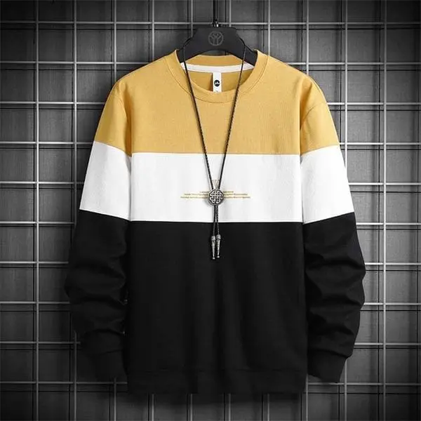 ALPHADESIGN SWEATER KOMBINASI  4 WARNA ESKLUSIF JUMBO SMPAI UKURAN 7XL BB 170KG Urbane Pas Hoodies & Sweaters lats  pullover 1