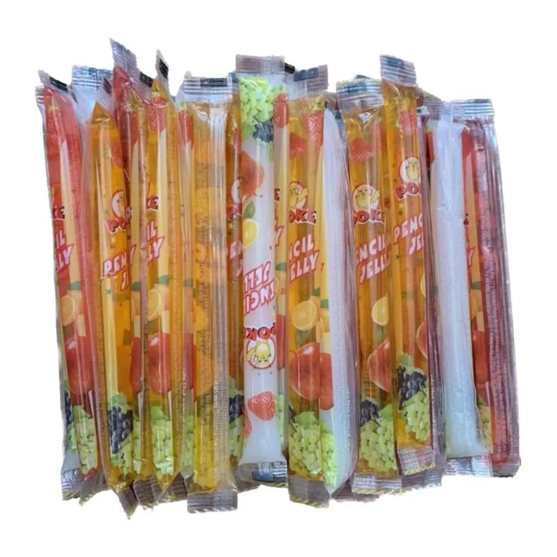 1 bịch 24 que thạch rau câu Poke hương Trái Cây VIETFOODS Snack Ăn Vặt Thức Ăn 