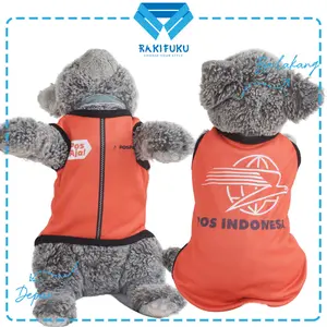 Baju Kucing Lucu Murah Motif Ekspedisi Pos Aja Cowo Cewe Jantan Betina Aksesoris Hewan Kecil