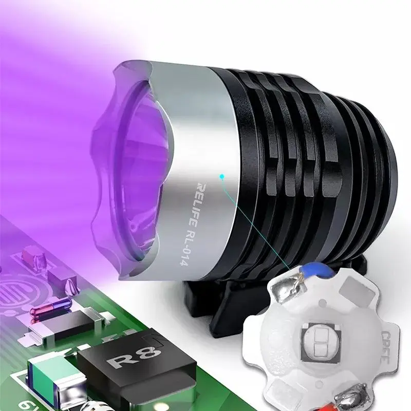 LAMPU UV USB RELIEF RL-014 untuk pengering lem tc dll 0