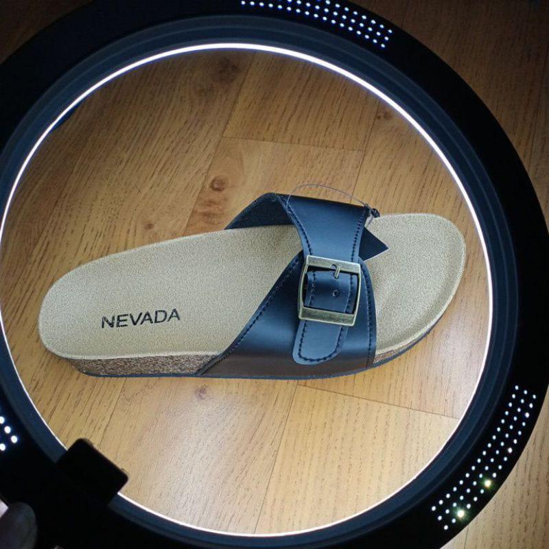 sandal nevada wanita sendal slop wanita terbaru Kasual sandalpuyuhfladeo 1