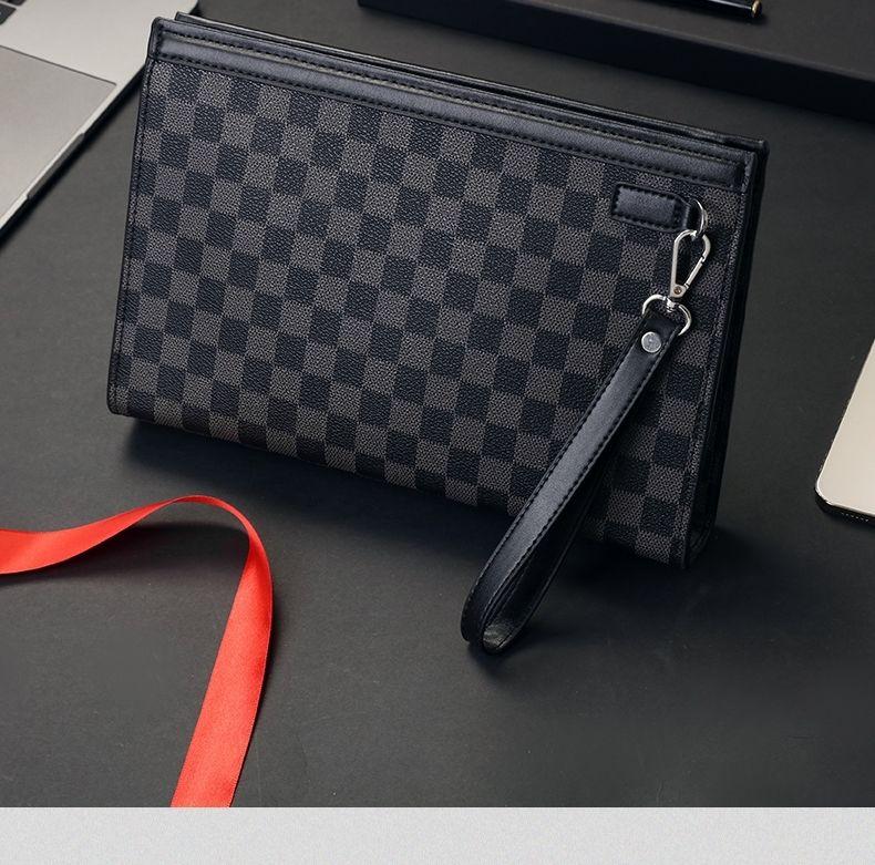 Product Introduction of [2102 People Collection] Men's Clutch Bag, New Large Capacity Handbag for Young Men, Outdoor Men's Underarm Bag, Handheld Clutch Bag, Hand Grab Bag 23