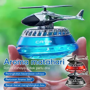 "Helikopter Mainan Otomatis Keren dengan Aroma Parfum Mobil, Ideal untuk Diffuser Aromaterapi & Pengharum Ruangan Elegan"