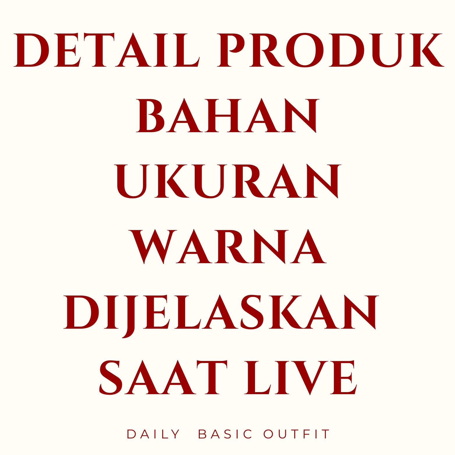 PREE ORDER KULOT RAYON POLOS HOMMY | LIVE KODE  WAR ATASAN BAWAHAN Casual Wanita nyaman