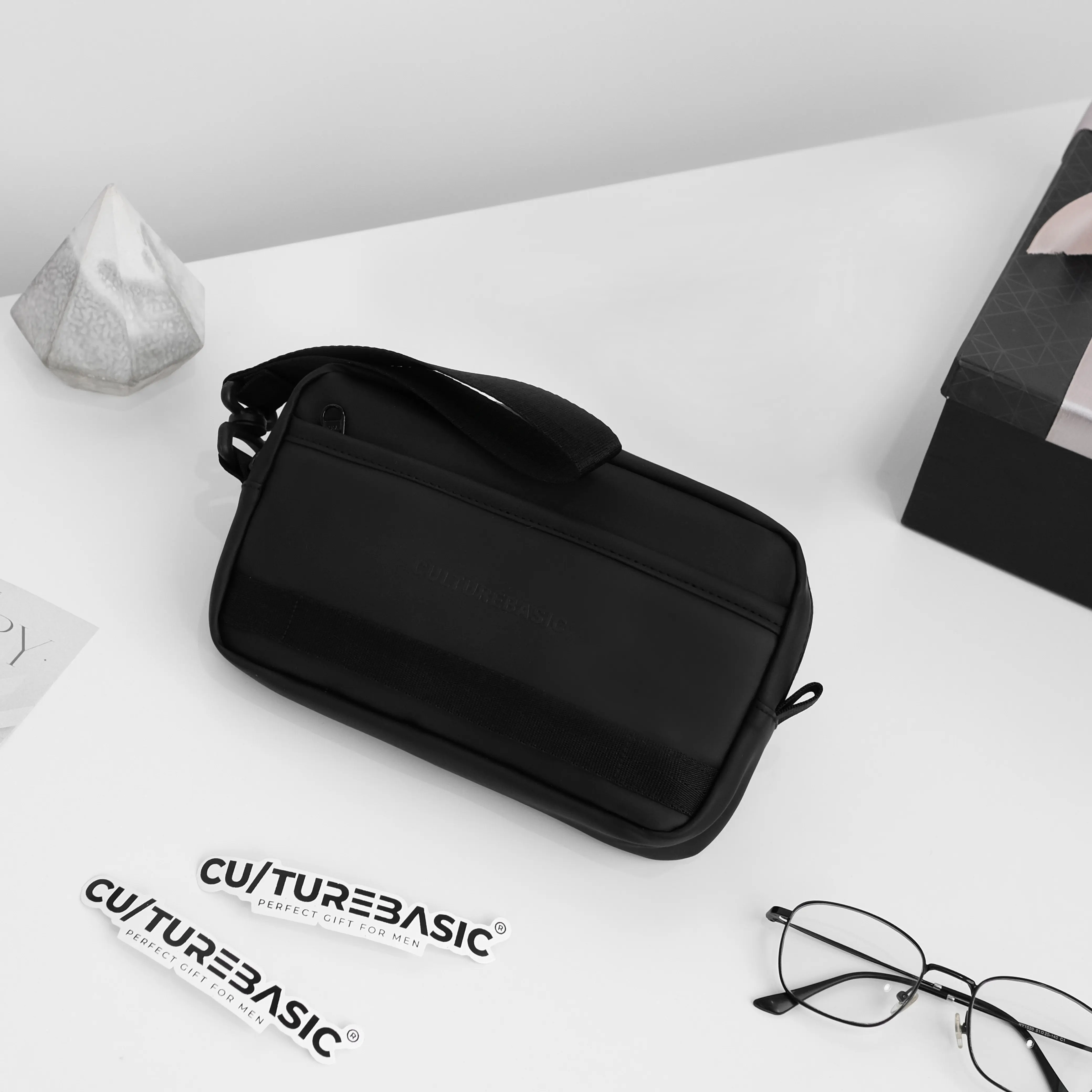 Culture Basic | Austin Clutch Tas Selempang Pria | Handbag Pria Kulit