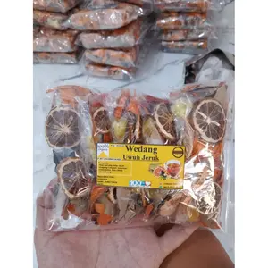 Wedang Uwuh Jeruk + Gula Batu 1Pack isi 10Pcs