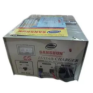 Sạc bình ắc quy Sanshun 15A sạc được 6V-12V và điều chỉnh được tốc độ sạc 1