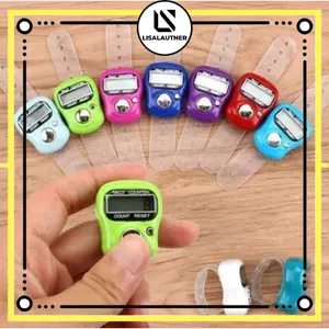 Alat hitung digital Tasbih / Tasbih Digital / Tasbih Digital mini tally counter /Hand counter 1011 Packingan OPP AU-77B