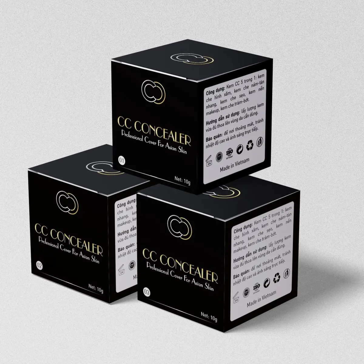 kem che hình xăm che khuyết điểm tự khô Mỹ Phẩm Cosmetic