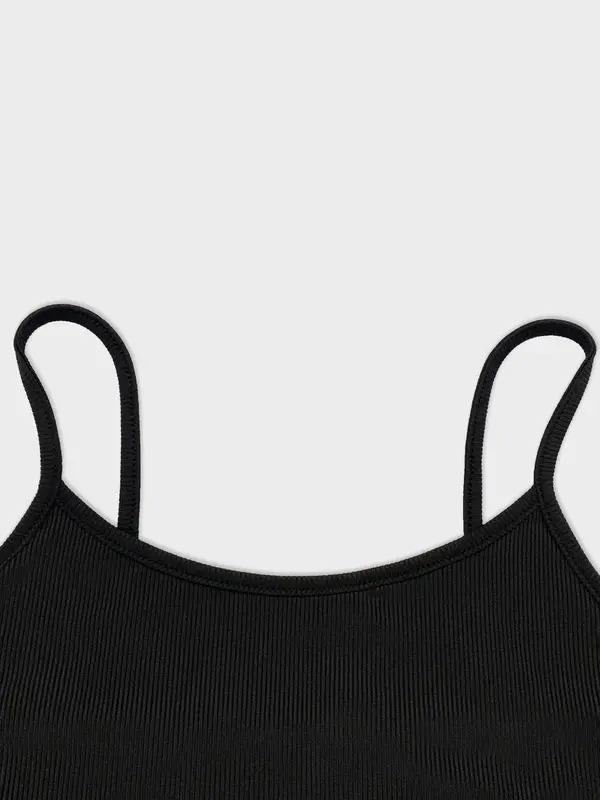 Women's Solid Ribbed Crop Cami Top & Drawstring Waist Shorts Two Piece  Lounge Set, Casual Sleeveless Crop Top & Shorts, Co-ords Set, Cute Sets Outfits Comfy, Summer Sets, Co Ords for Women 6