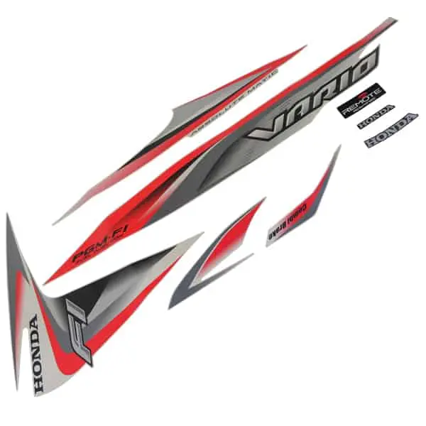 Sticker Body Kiri Silver Honda Vario 110 FI 871X0K46N00ZDL 1
