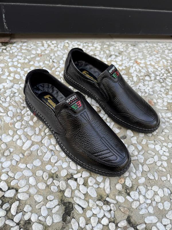 Giay mọi nam da BÒ mềm, dế cao su size 38-43 MDS 6