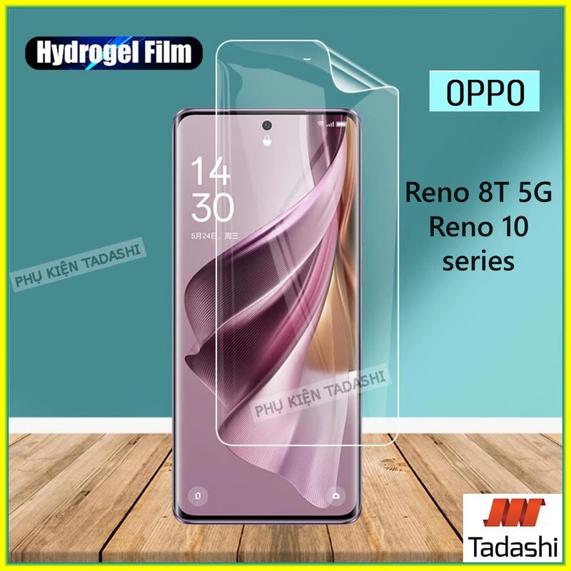 Miếng dán màn hình cho Oppo Reno 8T 5G, Reno 10/ 10 Pro/ 10 Pro+, Reno 11/ 11 Pro, Reno 12/ 12 Pro/ 13 Pro, Reno 4 Pro/ 5 Pro/ 6 Pro, Reno 9/ 9 Pro/ 9 Pro+ Trong Suốt Ôm Sát Viền Cong Bảo vệ màn hình