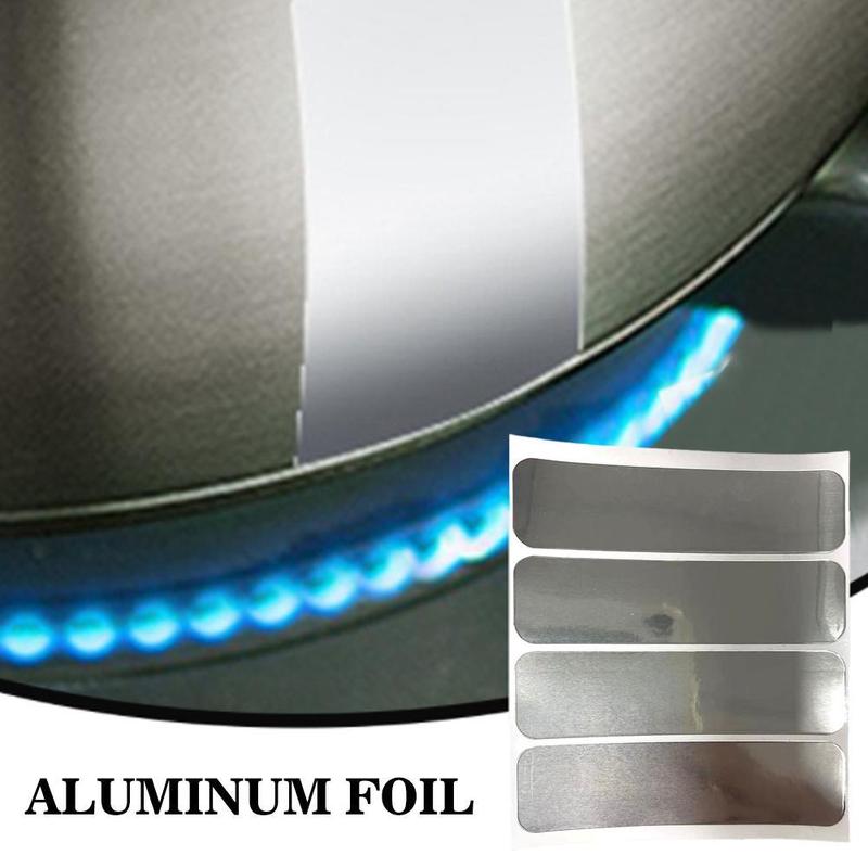 Kit Pelekat Tampalan Periuk Pembaikan Praktikal, 10pcs / set, Bahan Tahan Karat dan Aluminium, Kalis Air, Suhu Kalis, F3R2 3