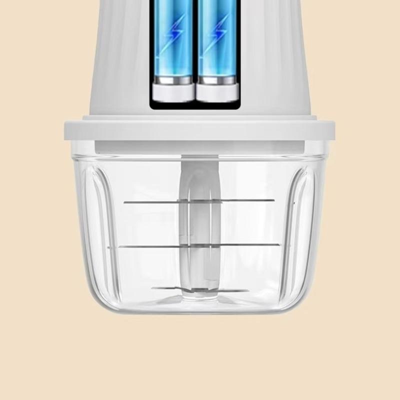 Product Introduction of Mini Food Processor, USB Rechargeable Electric Food Chopper, Household Kitchen Appliances for Vegetable, Fruit, Meat, Onion, Garlic, Ginger 2